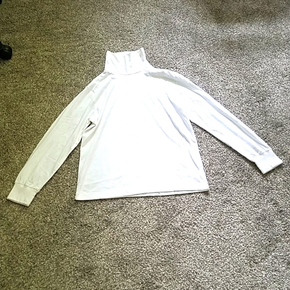 White Turtleneck